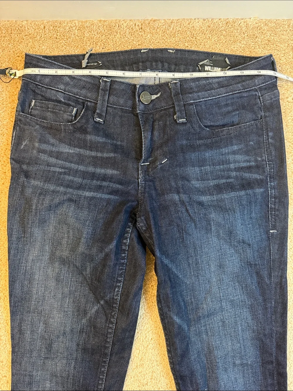William Rast Dark Blue Women’s Ultra Skinny Jeans Size 26 - Picture 10 of 13